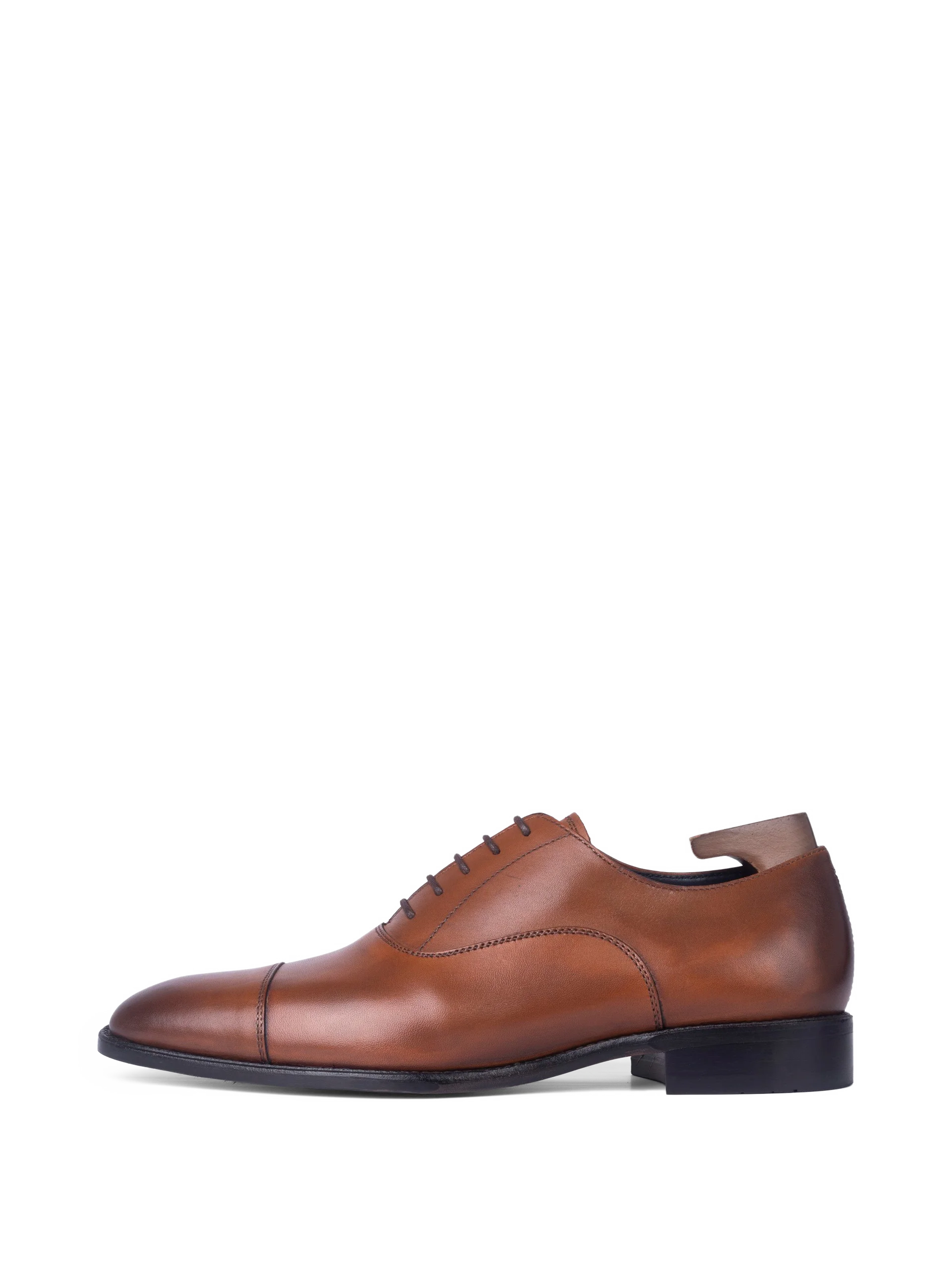 Giày da cao cấp Oxford cap-toe OF111