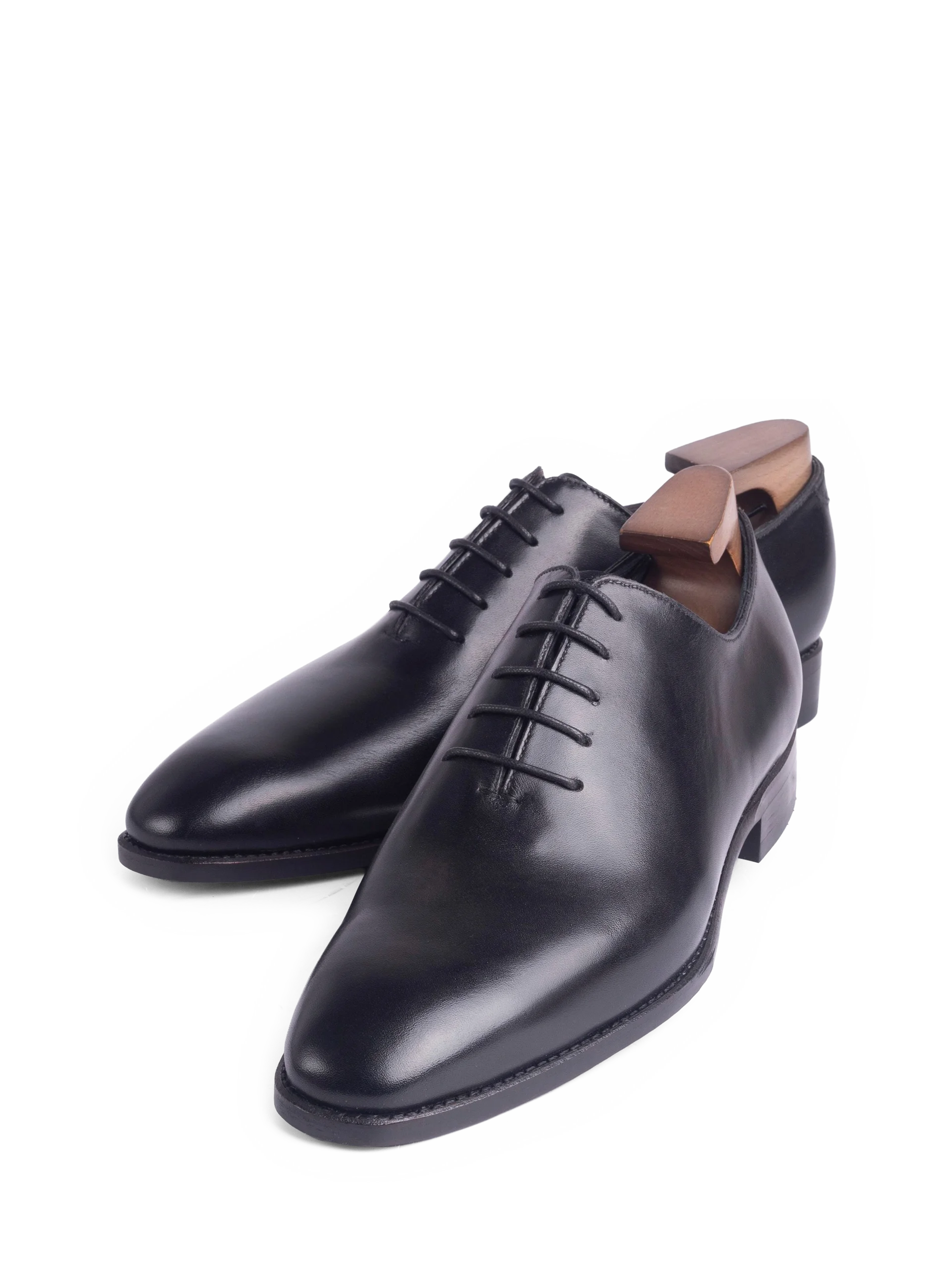 Giày tây wholecut oxford đen OF015