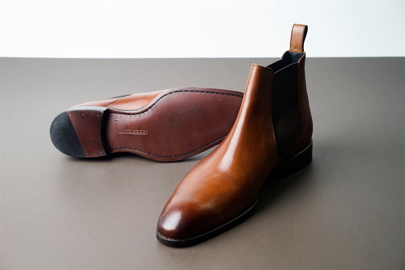Giày chelsea boots mũi tròn-BT111-38