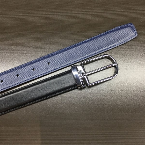 Thắt lưng da cao cấp hai mặt bản 2.8cm RB116