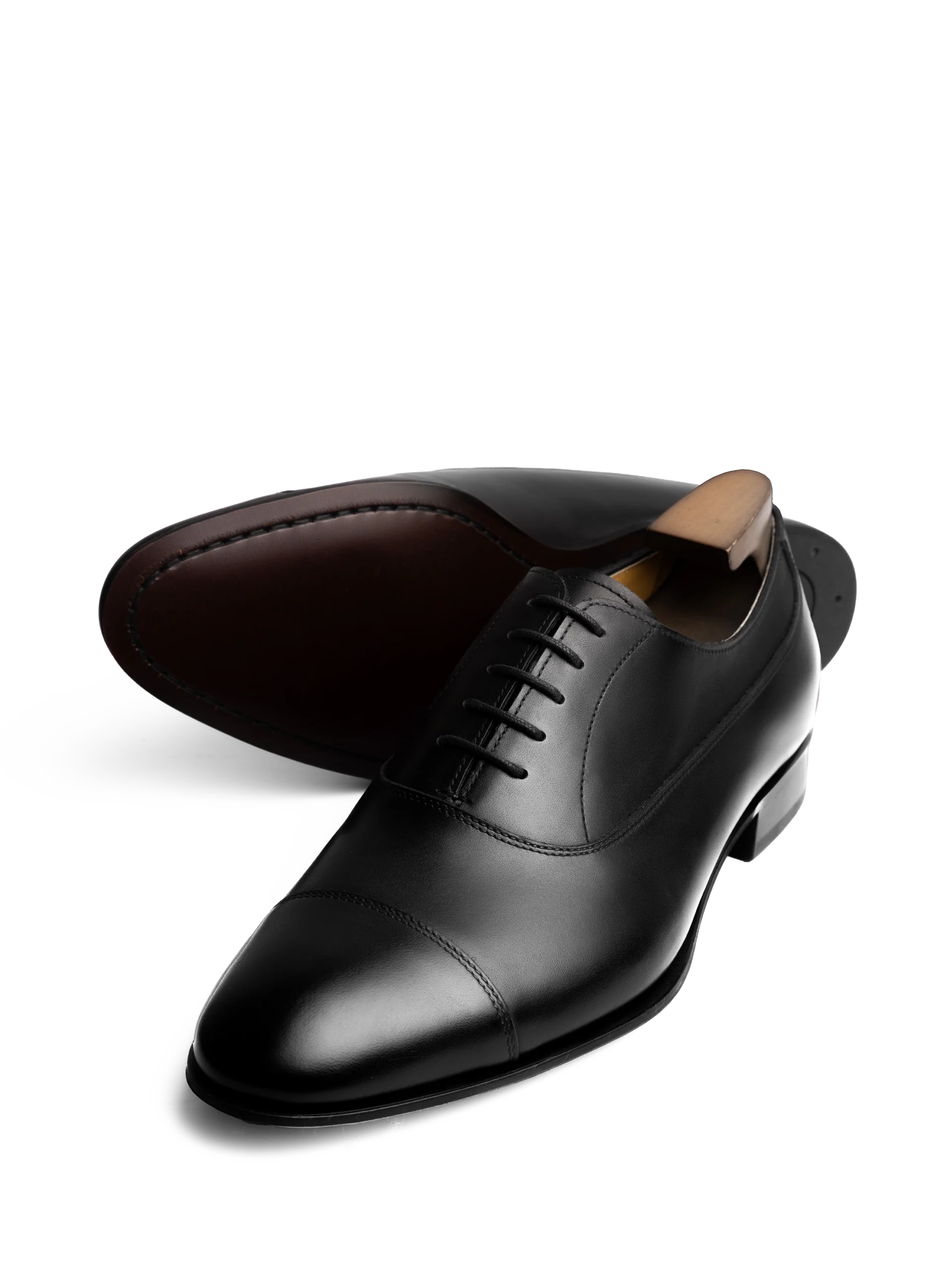 Giày da bê cao cấp Captoe Balmoral Oxford RF OF929