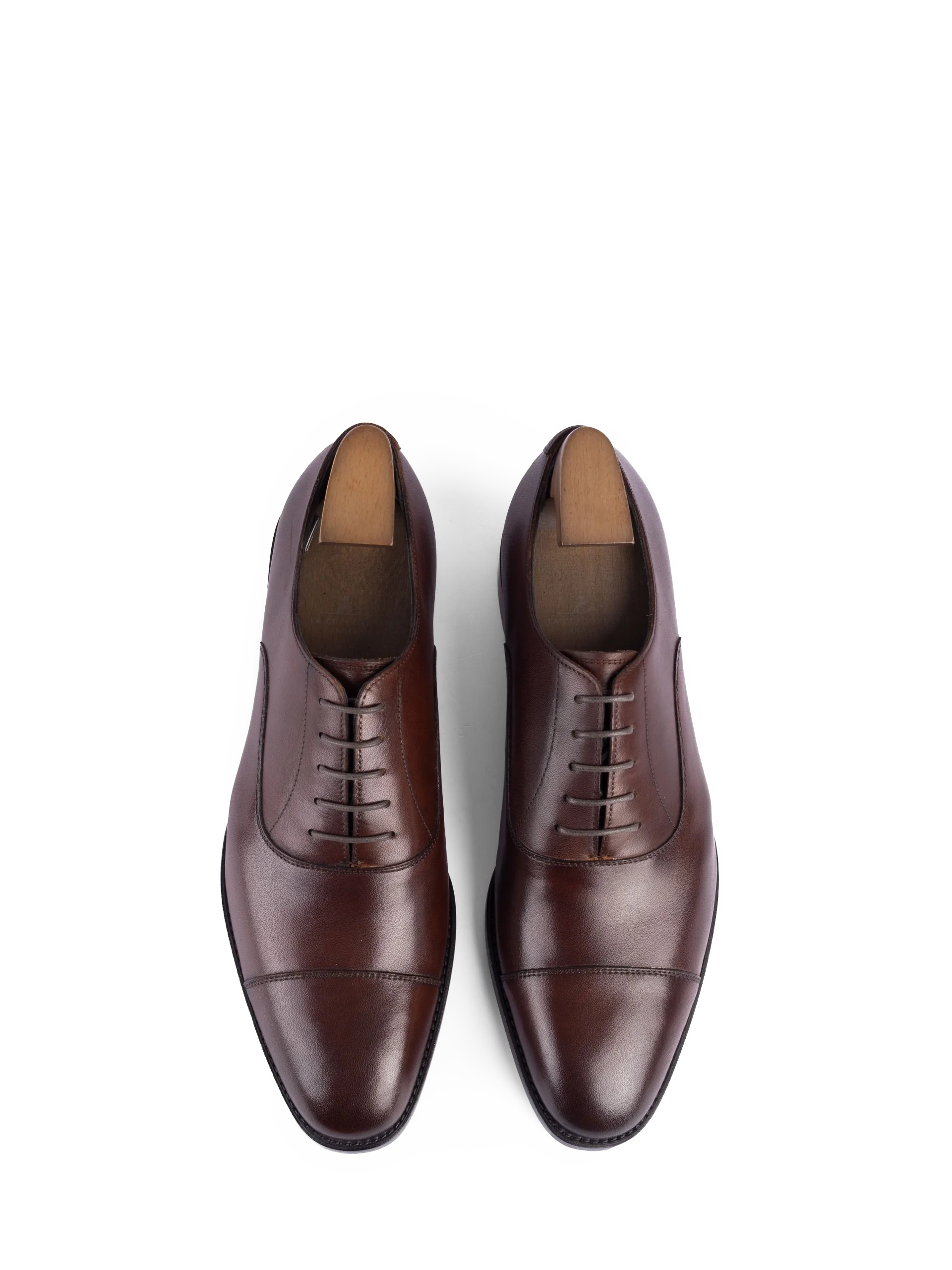 Giày da nam cao cấp oxford nâu OF108