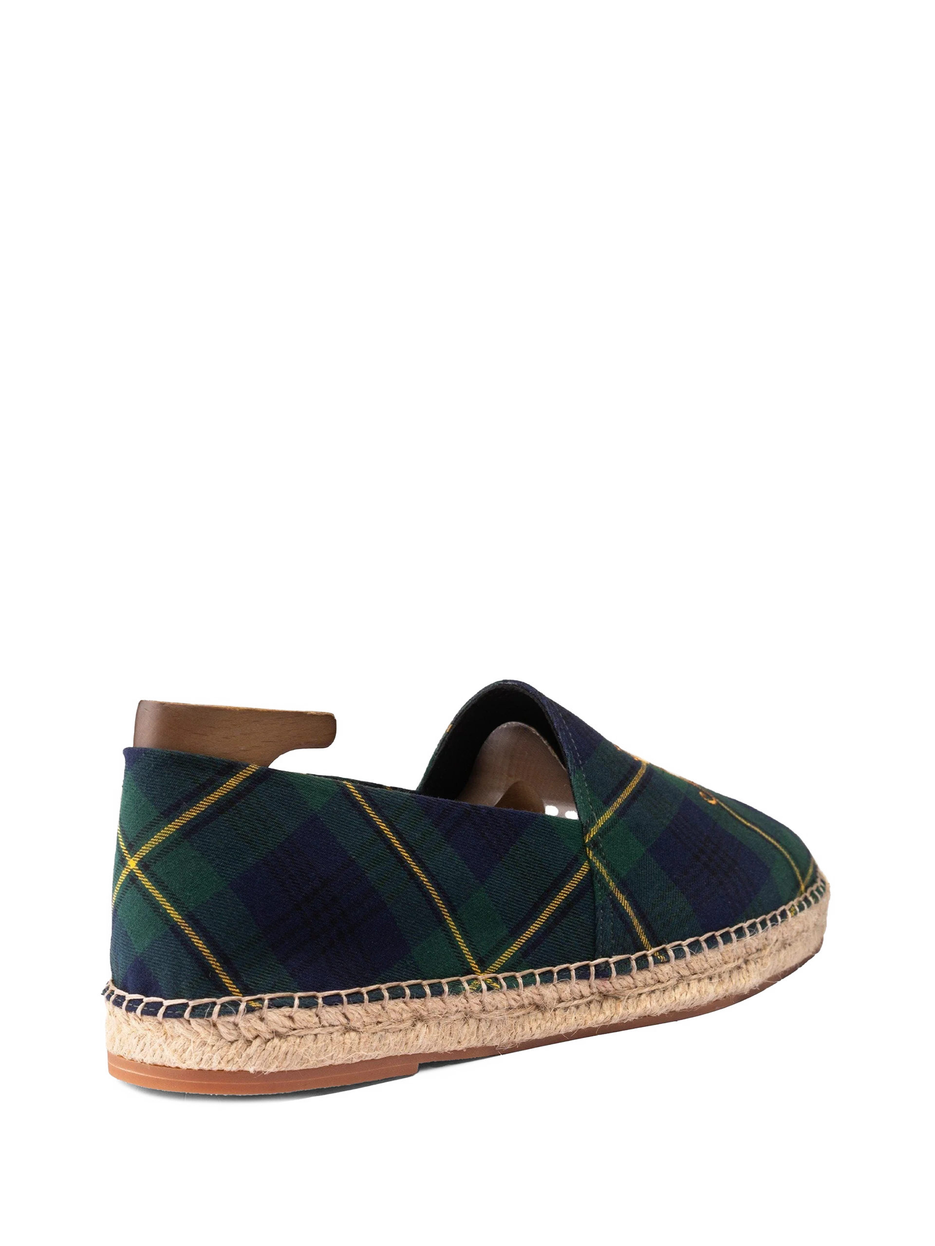 Giày cao cấp Espadrille hoạ tiết Tartan
